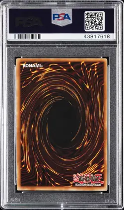 2002 YU-GI-OH! STARTER DECK: YUGI #006 DARK MAGICIAN PSA 9 - Image 2