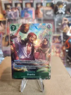 One Piece English OP14-027 Shanks R (Alt Art) The Azure Sea's Seven - Image 1