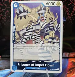 Prisoner of Impel Down OP16-042 R The Time of Battle Foil English One Piece - Image 1