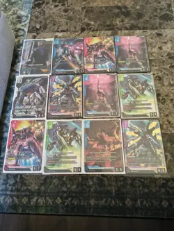 Gundam Phantom Aria 12 Card Lot 11 LR & 1 U+ - Image 1