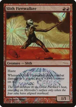 Slith Firewalker (Super Series) -Foil Near Mint MTG Promos: Junior Series - Image 1