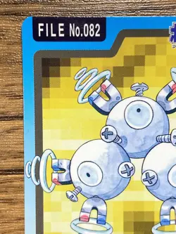 Pokemon Carddass Card Magneton File No.82 Bandai Pocket Monsters 1997 - Image 3