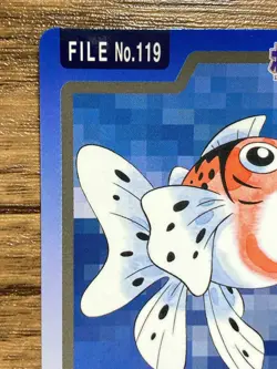 Pokemon Carddass Card Seaking File No.119 Bandai Pocket Monsters 1997 - Image 3