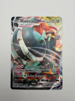 Copperajah VMAX 137/192 Rebel Clash Ultra Rare Holo Pokemon Card NM - Image 1