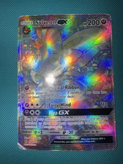 Pokemon TCG Sylveon GX Guardians Rising 158/145 Holo Secret Rare - Image 1