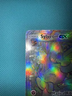 Pokemon TCG Sylveon GX Guardians Rising 158/145 Holo Secret Rare - Image 2