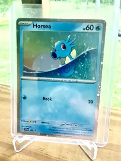 Horsea SVP 137 Cosmos Holo Black Star Promo Pokemon TCG Near Mint - Image 1