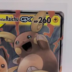 Pokemon Raichu & Alolan Raichu GX Tag Team 54/236 Unified Minds NM - Image 3