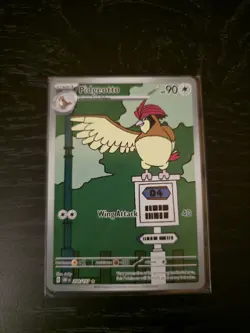 Pokemon TCG Pidgeotto 208/197 SV03 Obsidian Flames Illustration Rare Holo 90HP - Image 1