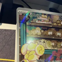 Pokemon TCG Scarlet & Violet Fidough 213/198 Illustration Rare NM - Image 4