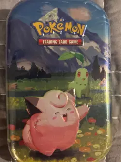 Pokemon TCG: Ascended Heroes-mini tin clefairy chikorita - Image 1