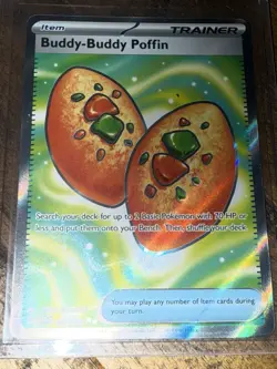 🔥 Buddy-Buddy Puffin 167/132 Full Art Trainer Pokemon TCG Mega Evolution NM/M - Image 2
