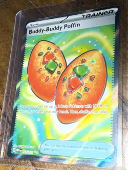🔥 Buddy-Buddy Puffin 167/132 Full Art Trainer Pokemon TCG Mega Evolution NM/M - Image 3
