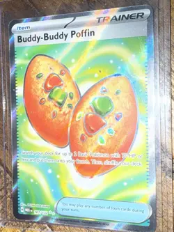 🔥 Buddy-Buddy Puffin 167/132 Full Art Trainer Pokemon TCG Mega Evolution NM/M - Image 4