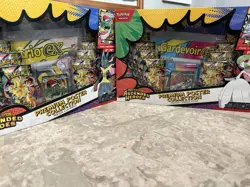 Lot of 2 Pokemon TCG Ascended Heroes Premium Poster Collection Lucario Gardevoir - Image 1