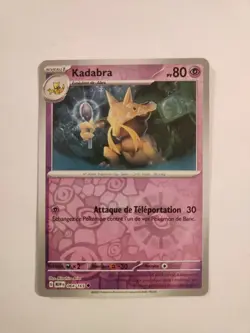 Carte Pokemon - Kadabra Reverse 064/165 - EV03.5 151 - Image 1