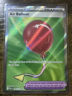 Air Balloon 166/132 Ultra Rare, Mega Evolution, Full Art Holo, Pokemon TCG, NM - Image 1
