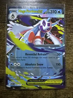 Mega Froslass ex 047/217, Ascended Heroes, Double Rare Holo, Pokemon TCG, NM - Image 1