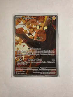 Pokemon Dedenne 093/088 Excellent Condition TCG Art Holo Full Art - Image 1