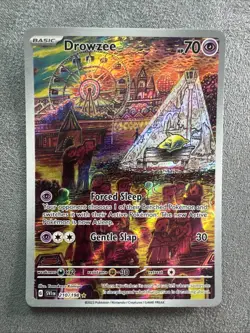 Drowzee 210/198 SV01 Scarlet & Violet Illustration Rare Holo EN Pokemon TCG - Image 1