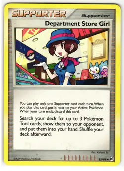 DEPARTMENT STORE GIRL 85/99 ARCEUS ENGLISH POKEMON TCG - Image 1