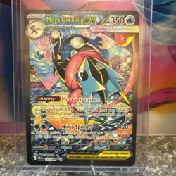 Mega Greninja ex SIR 116/086 Chaos Rising Special Illustration Rare Pokemon TCG - Image 1