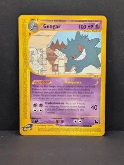 Gengar 10/144 Skyridge Regular Non-Holo Rare Pokemon TCG Nintendo NM - Image 1