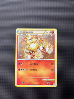 Arcanine 1/123 HeartGold & Soulsilver Holo Rare 2010 Pokemon - Image 2