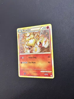 Arcanine 1/123 HeartGold & Soulsilver Holo Rare 2010 Pokemon - Image 3