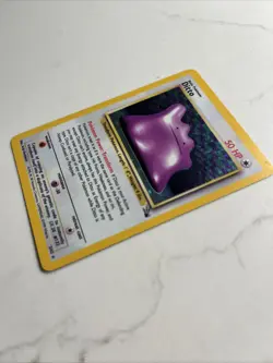 Pokemon TCG Ditto Fossil 3/62 Holo 1999-2000 Wizards Base Set Copyright Holo... - Image 3