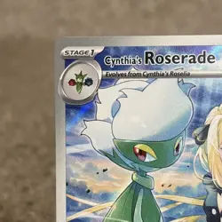 Pokemon TCG Cynthia's Roserade 184/182 Sv10: Destined Rivals - Image 2