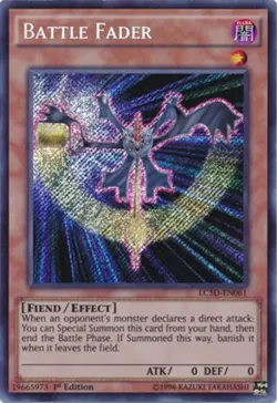 Near Mint Battle Fader - LC5D-EN061 - Secret Rare - 1st Edition - Yu-Gi-Oh! - Image 1