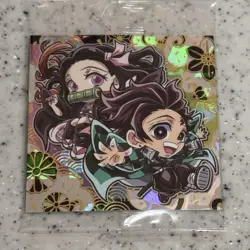 Demon Slayer Trading Card Tanjiro & Nezuko Wafer 6th Series - Image 1