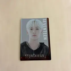 SEVENTEEN Trading Card Seungkwan Wafers Card Limited Edition - Image 1