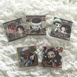 Demon Slayer Trading Card Tanjiro Nezuko Wafers Sealed Unopened - Image 1