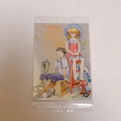 Evangelion Card Shinji Asuka Limited Edition Wafers Unopened Trading - Image 1
