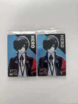 Persona 3 Trading Card Yuki Akira Wafers SP Single Card - Image 1