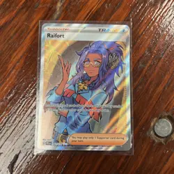 Raifort Holo Prismatic Evolutions Pokemon TCG Card Ultra Rare 142/131 - Image 1