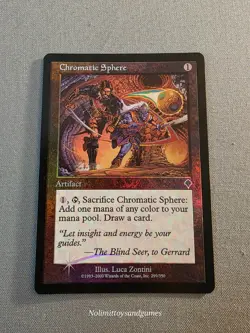 MTG Foil Invasion Chromatic Sphere Uncommon #299 - Image 1