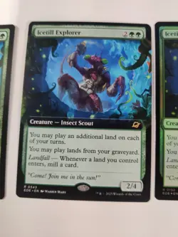 Icetill Explorer Set Of 3 - Extended Art 343, FOIL 0192 And Normal 0192 MTG - Image 2