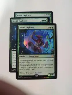 Icetill Explorer Set Of 3 - Extended Art 343, FOIL 0192 And Normal 0192 MTG - Image 4