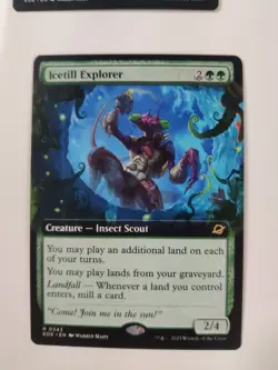 Icetill Explorer Set Of 3 - Extended Art 343, FOIL 0192 And Normal 0192 MTG - Image 5