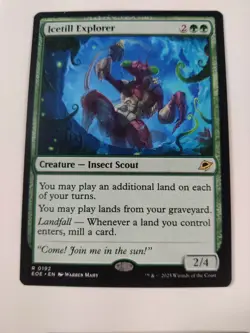 Icetill Explorer Set Of 3 - Extended Art 343, FOIL 0192 And Normal 0192 MTG - Image 7