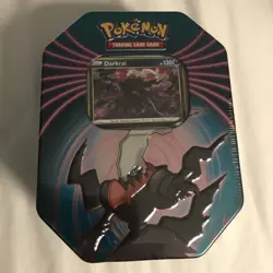Pokemon TCG 2021 Knockout Darkrai Tin - 3 Packs 820650809859 - Image 1