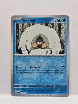 Snorunt 51/167 Reverse Holo Pokemon TCG LP - Image 1