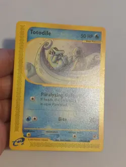 Totodile 135/165 Pokemon TCG Expedition Non-holo NM - Image 5