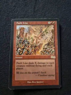 MTG Fault Line Urza's Saga Regular - Image 1