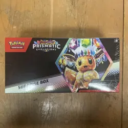 Pokemon Scarlet Violet Prismatic Evolutions Surprise Box Sealed - Image 1