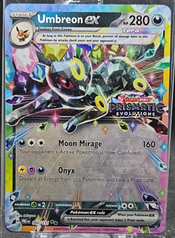 Umbreon ex Stamped Sealed Promo Pokemon Prismatic Evolutions 060/131 - Image 1