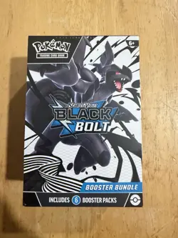 Pokemon TCG S & V Black Bolt Booster Bundle Factory Sealed - Image 1